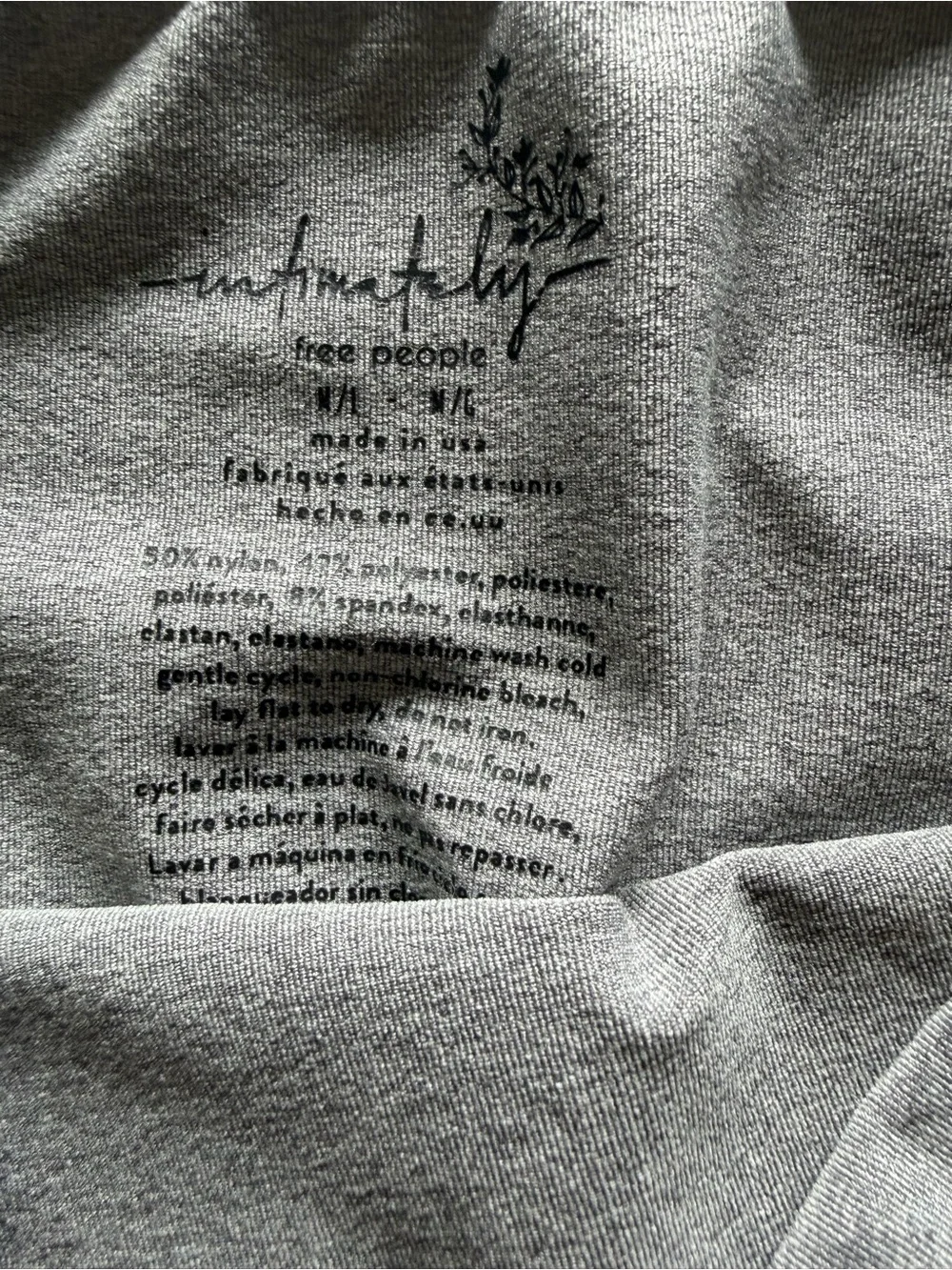 Free People lightweight cropped